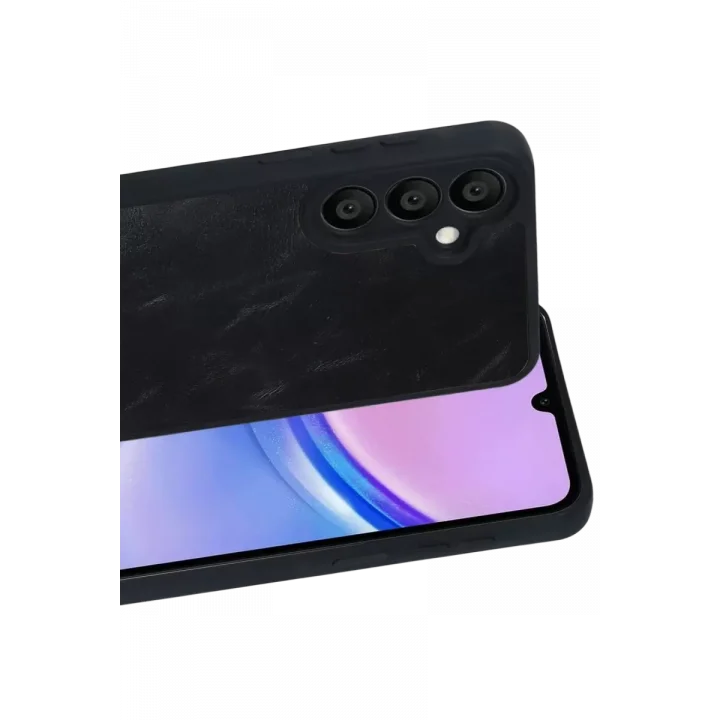 Mey İthalat®  Samsung Galaxy A37 5G Aras Deri Kapak - Siyah