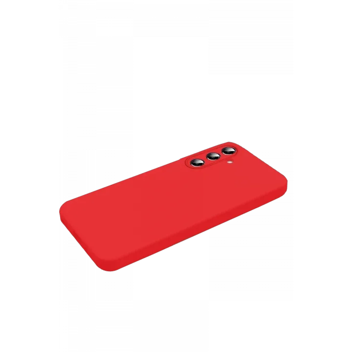 Mey İthalat®  Samsung Galaxy A37 5G First Silikon - Kırmızı