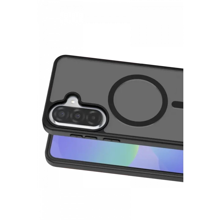 Mey İthalat®  Samsung Galaxy A37 5G Jota Magsafe Kapak - Siyah