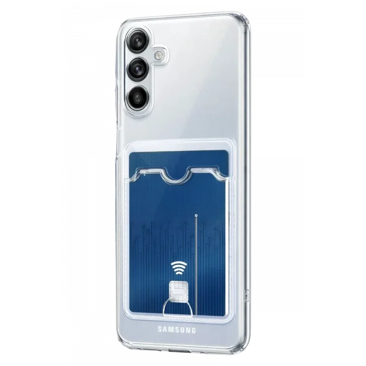 Mey İthalat®  Samsung Galaxy A37 5G Kart Şeffaf Silikon - Şeffaf