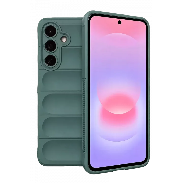 Mey İthalat®  Samsung Galaxy A37 5G Optimum Silikon - Koyu Yeşil