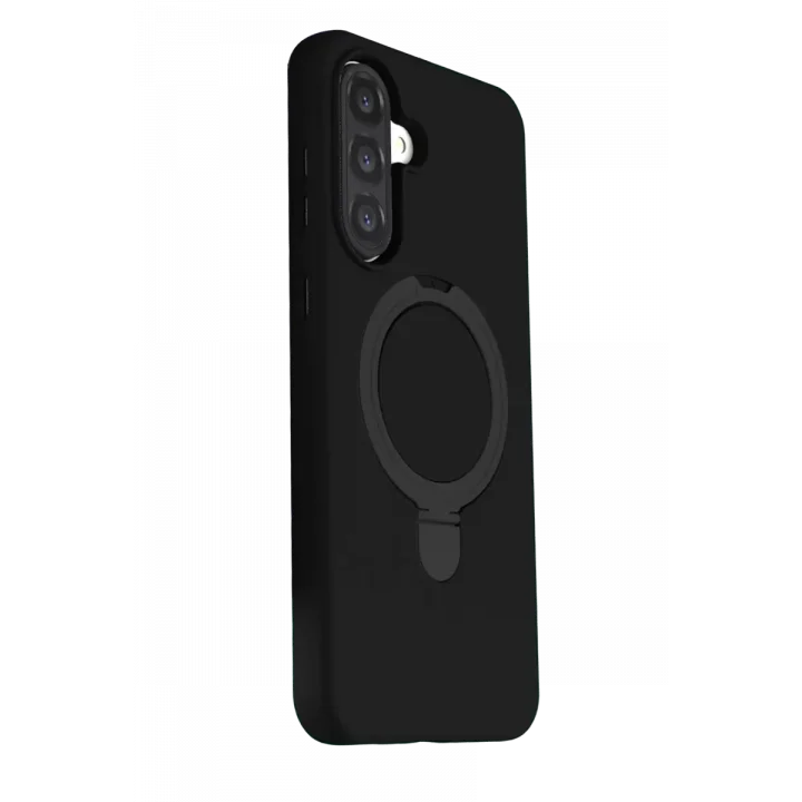 Mey İthalat®  Samsung Galaxy A37 5G Regal Magsafe Standlı Kapak - Siyah