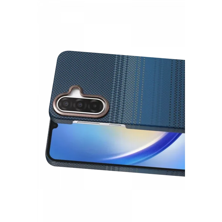 Mey İthalat®  Samsung Galaxy A37 5G Vega Magsafe Kapak - Mavi
