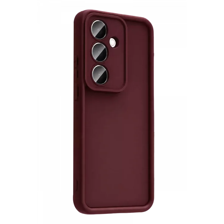 Mey İthalat®  Samsung Galaxy A37 5G Viera Silikon - Bordo