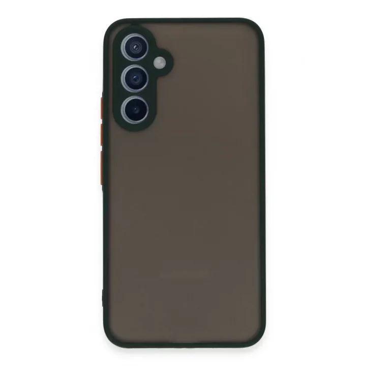 Mey İthalat®  Samsung Galaxy A54 5G Kılıf Montreal Silikon Kapak - Yeşil