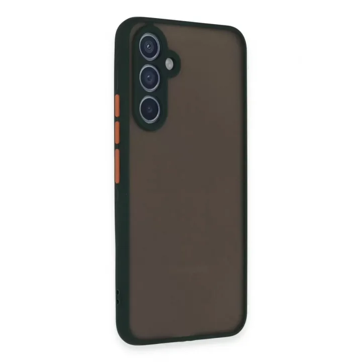 Mey İthalat®  Samsung Galaxy A54 5G Kılıf Montreal Silikon Kapak - Yeşil