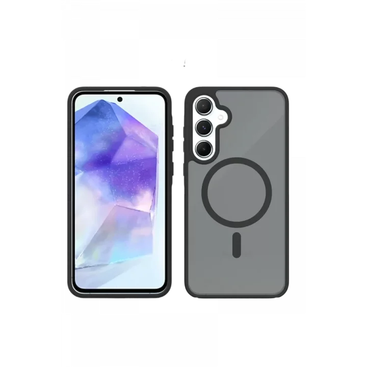 Mey İthalat®  Samsung Galaxy A55 5G Jota Magsafe Kapak - Siyah