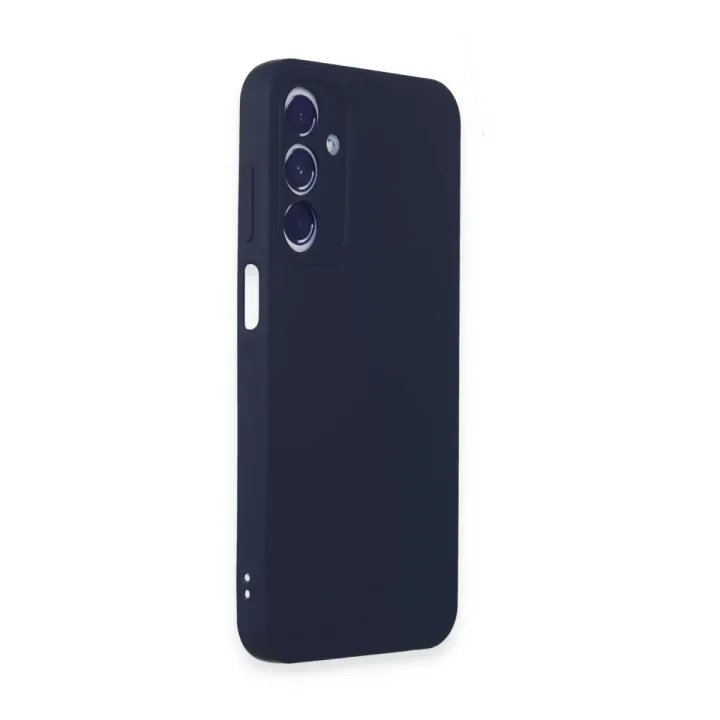 Mey İthalat®  Samsung Galaxy A55 5G Kılıf First Silikon - Lacivert