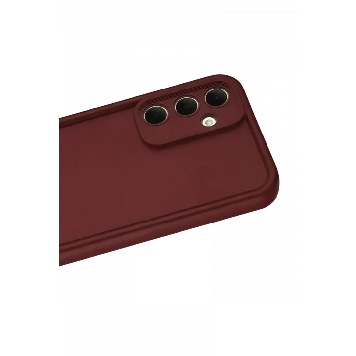 Mey İthalat®  Samsung Galaxy A56 Kılıf Viera Silikon - Bordo