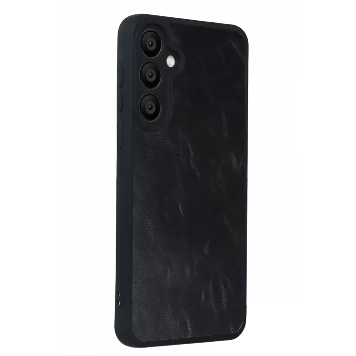 Mey İthalat®  Samsung Galaxy A57 5G Aras Deri Kapak - Siyah