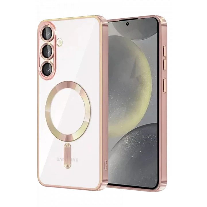 Mey İthalat®  Samsung Galaxy A57 5G Kross Magneticsafe Kapak - Rose