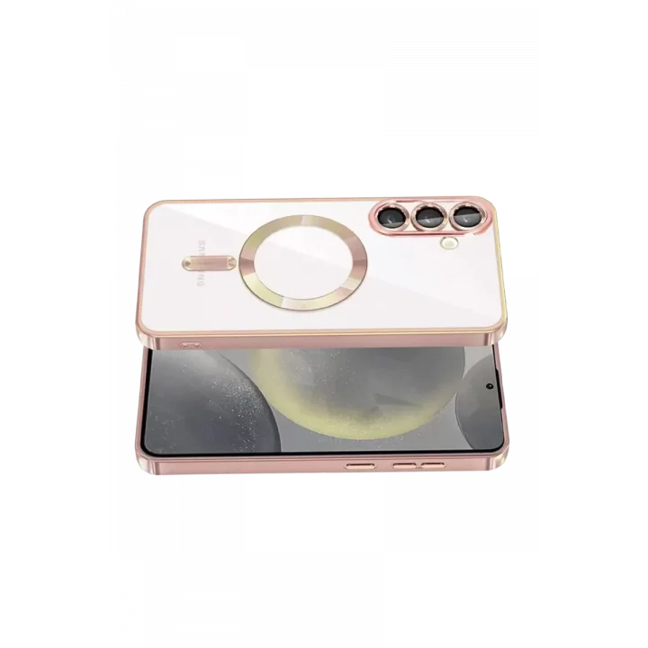 Mey İthalat®  Samsung Galaxy A57 5G Kross Magneticsafe Kapak - Rose