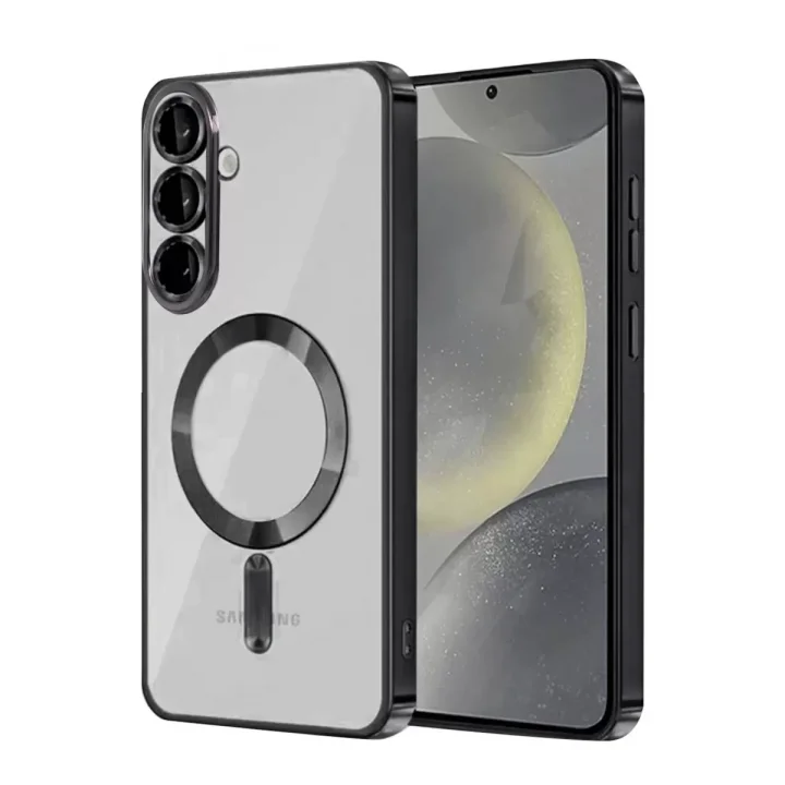 Mey İthalat®  Samsung Galaxy A57 5G Kross Magneticsafe Kapak - Siyah