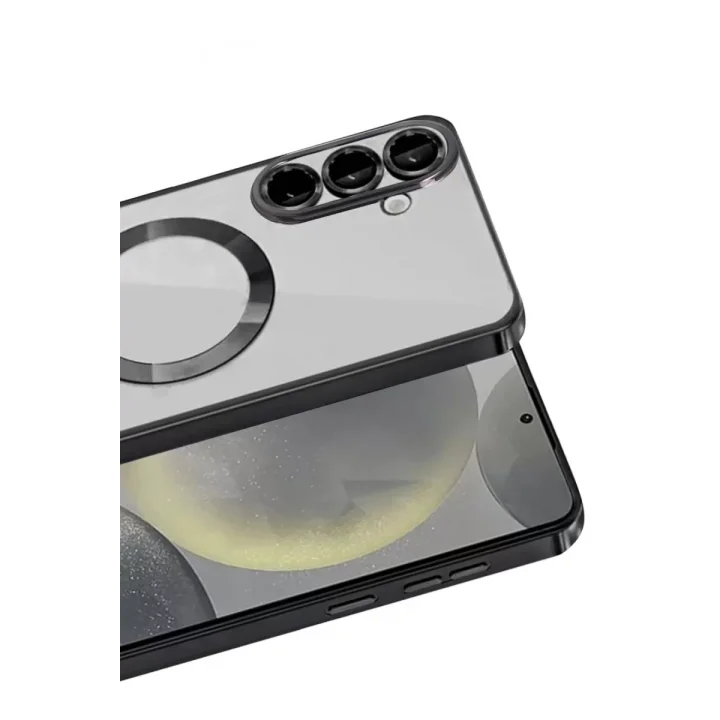 Mey İthalat®  Samsung Galaxy A57 5G Kross Magneticsafe Kapak - Siyah