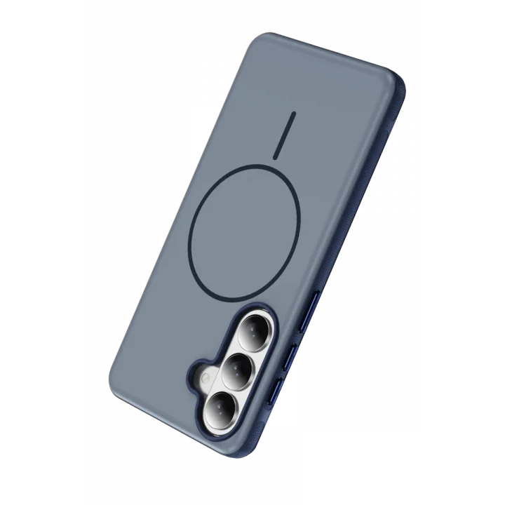 Mey İthalat®  Samsung Galaxy A57 5G Neksa Magsafe Kapak - Lacivert