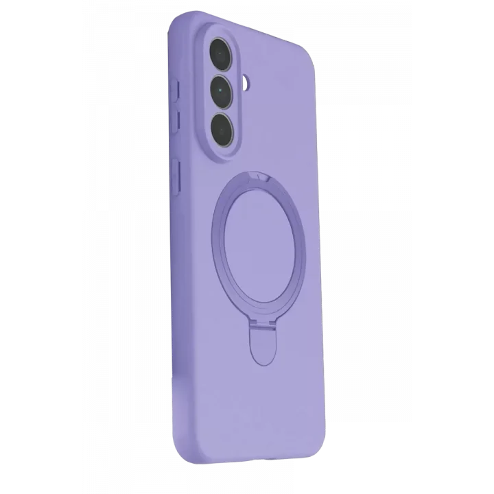 Mey İthalat®  Samsung Galaxy A57 5G Regal Magsafe Standlı Kapak - Lila