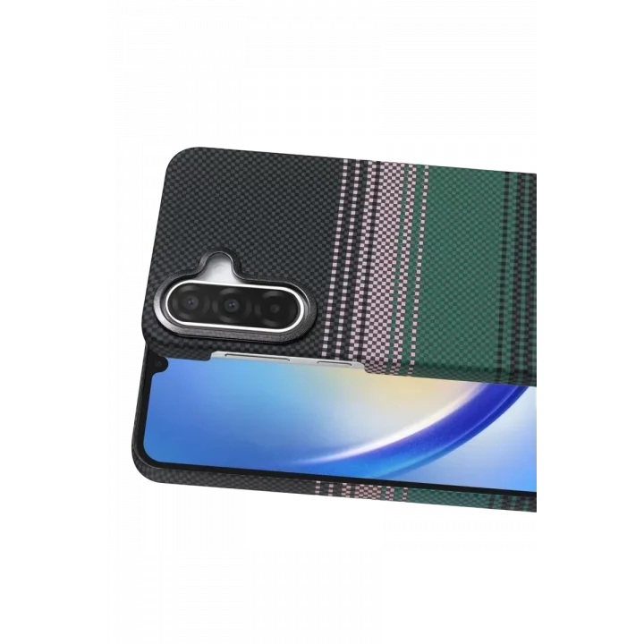 Mey İthalat®  Samsung Galaxy A57 5G Vega Magsafe Kapak - Yeşil