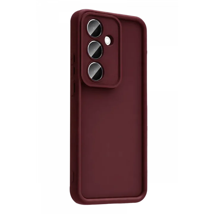 Mey İthalat®  Samsung Galaxy A57 5G Viera Silikon - Bordo