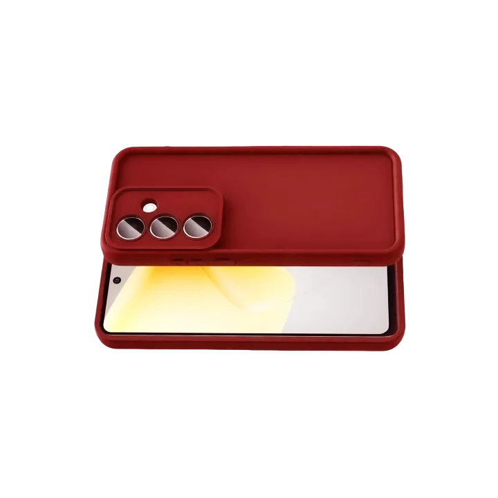 Mey İthalat®  Samsung Galaxy A57 5G Viera Silikon - Kırmızı