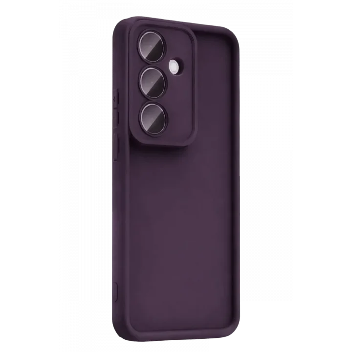 Mey İthalat®  Samsung Galaxy A57 5G Viera Silikon - Mürdüm