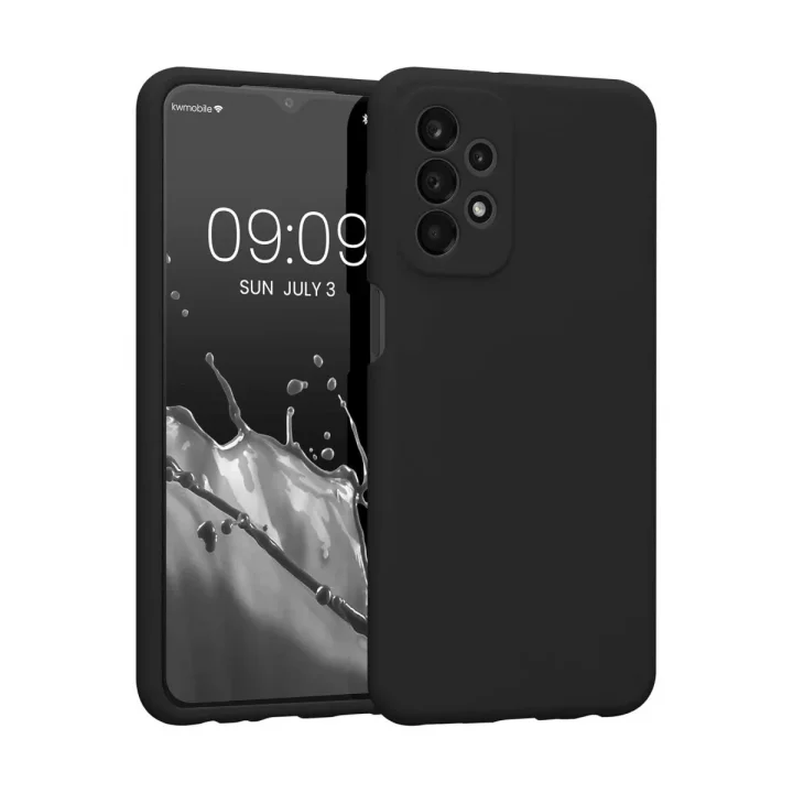 Mey İthalat®  Samsung Galaxy A73 5G Kılıf First Silikon - Siyah