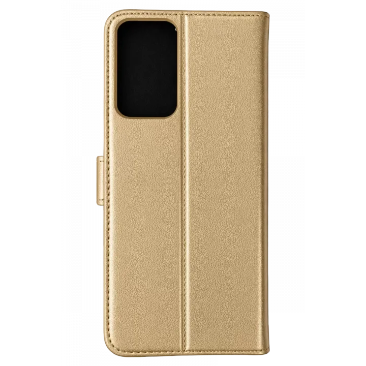 Mey İthalat®  Samsung Galaxy A91 / S10 Lite Trend S Plus Kapaklı Kılıf - Gold