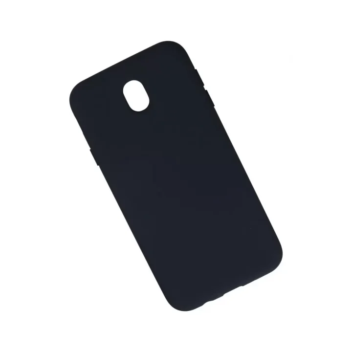 Mey İthalat®  Samsung Galaxy J7 Pro / J730 Kılıf Nano içi Kadife Silikon - Lacivert