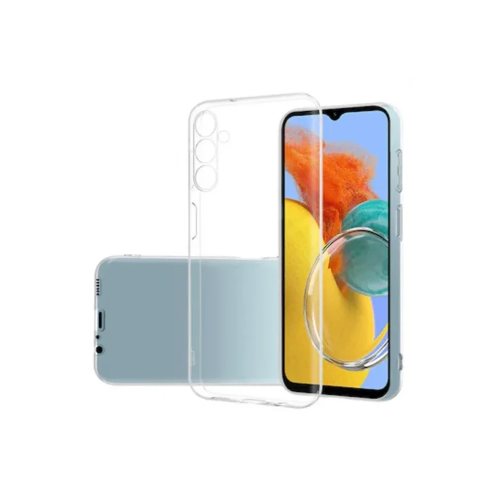Mey İthalat®  Samsung Galaxy M14 5G Kılıf Lüx Şeffaf Silikon