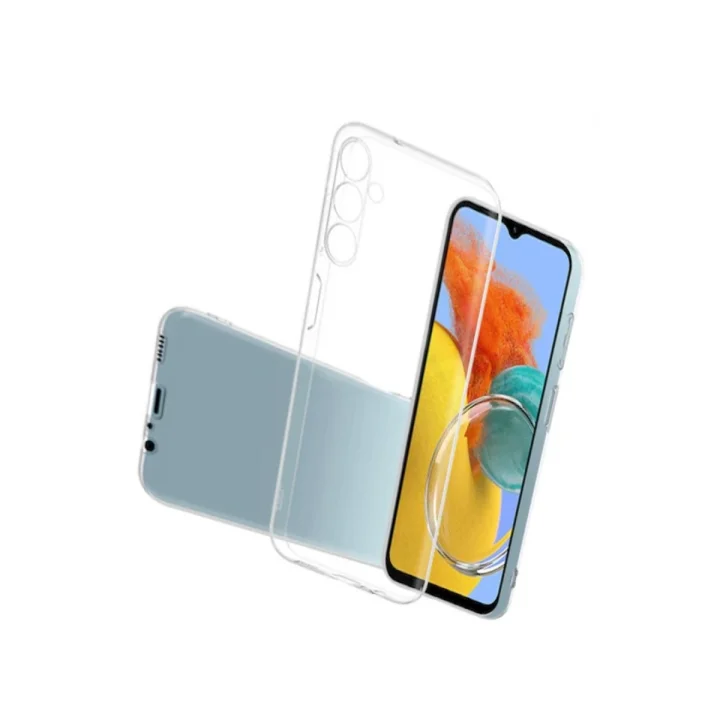 Mey İthalat®  Samsung Galaxy M14 5G Kılıf Lüx Şeffaf Silikon