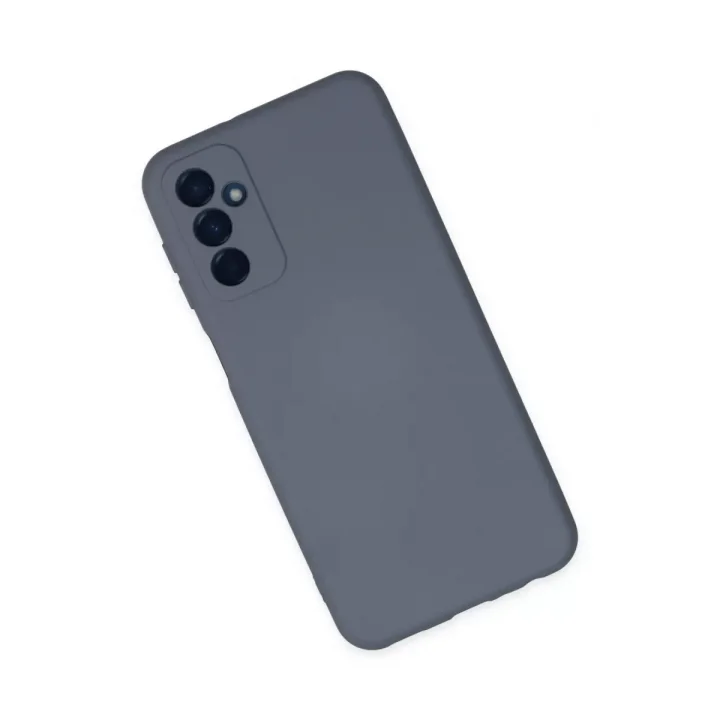 Mey İthalat®  Samsung Galaxy M23 Kılıf Nano içi Kadife Silikon - Gri