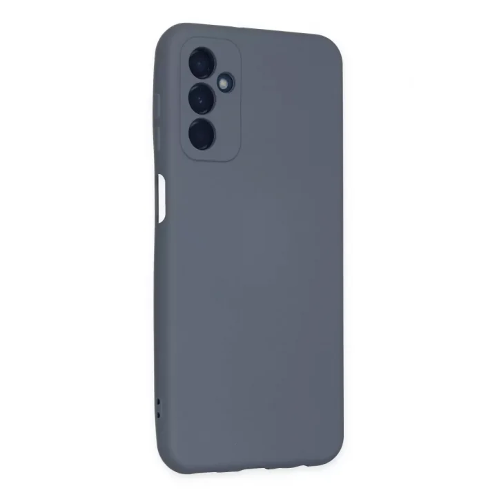 Mey İthalat®  Samsung Galaxy M23 Kılıf Nano içi Kadife Silikon - Gri