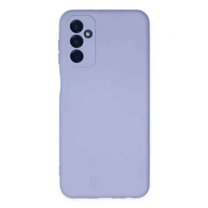 Mey İthalat®  Samsung Galaxy M23 Kılıf Nano içi Kadife Silikon - Lila