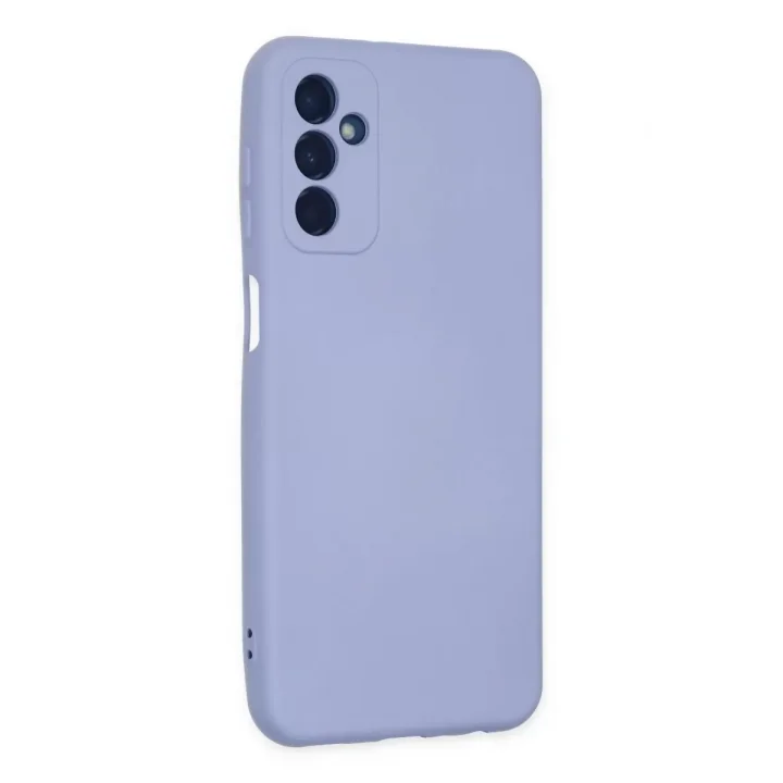 Mey İthalat®  Samsung Galaxy M23 Kılıf Nano içi Kadife Silikon - Lila