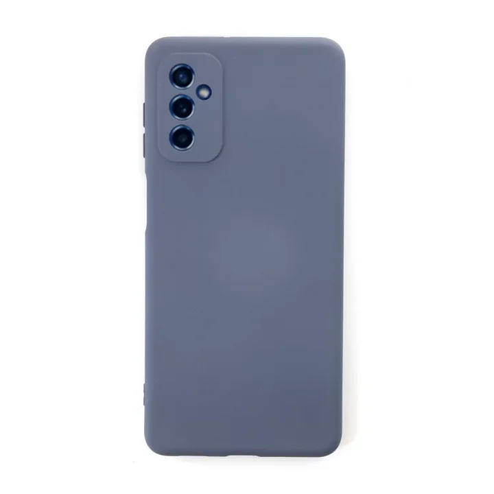 Mey İthalat®  Samsung Galaxy M52 5G Kılıf Nano içi Kadife Silikon - Gri