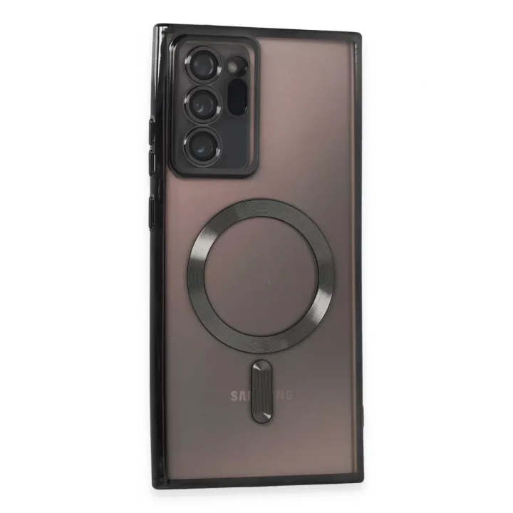Mey İthalat®  Samsung Galaxy Note 20 Ultra Kılıf Kross Magneticsafe Kapak - Siyah