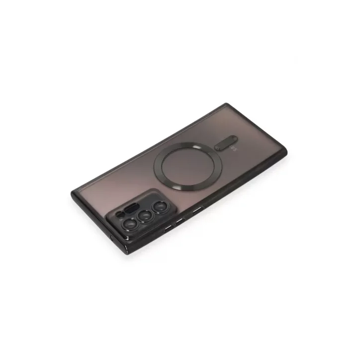Mey İthalat®  Samsung Galaxy Note 20 Ultra Kılıf Kross Magneticsafe Kapak - Siyah
