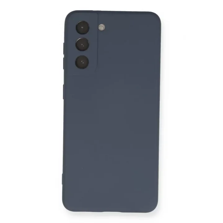 Mey İthalat®  Samsung Galaxy S21 Kılıf Nano içi Kadife Silikon - Gri