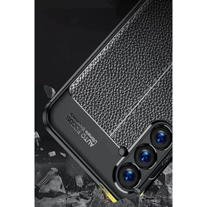 Mey İthalat®  Samsung Galaxy S23 FE Kılıf Auto Focus Kapak - Siyah