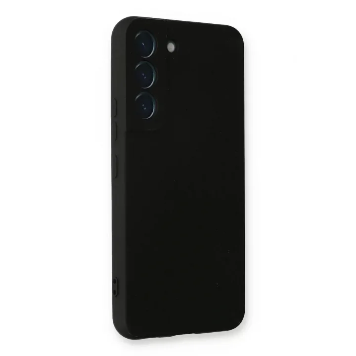 Mey İthalat®  Samsung Galaxy S23 Kılıf Nano içi Kadife Silikon - Siyah