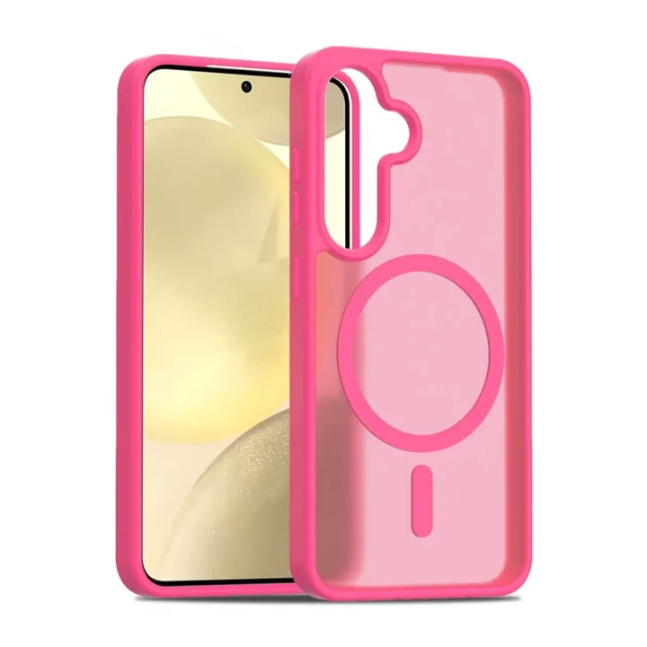 Mey İthalat®  Samsung Galaxy S24 Jota Magsafe Kapak - Rose