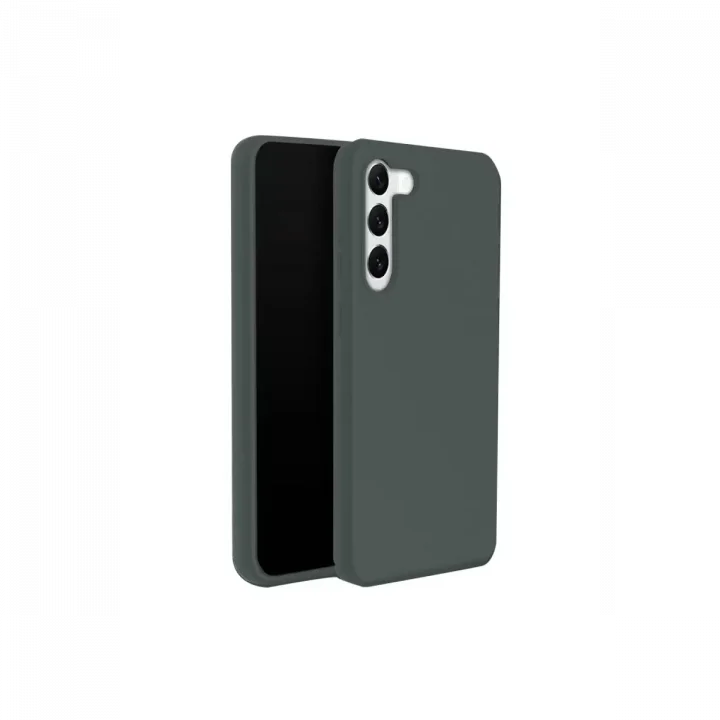 Mey İthalat®  Samsung Galaxy S24 Kılıf First Silikon - Koyu Yeşil