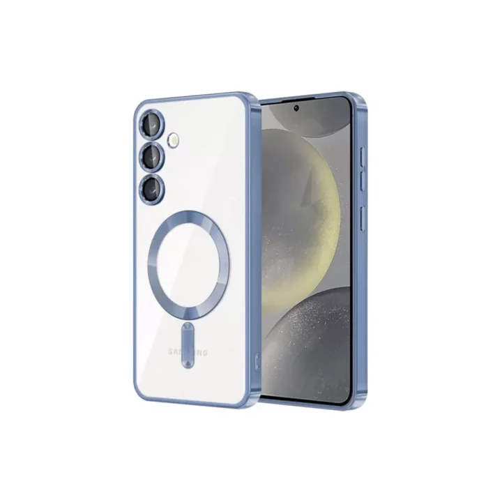 Mey İthalat®  Samsung Galaxy S24 Kılıf Kross Magneticsafe Kapak - Sierra Blue