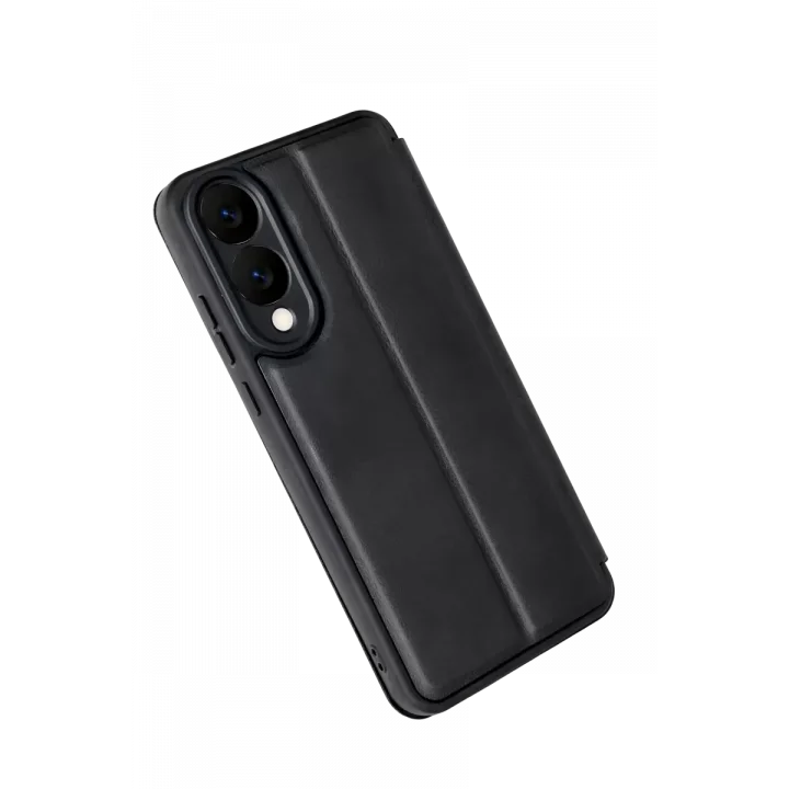 Mey İthalat®  Samsung Galaxy S25 Edge Flip Cover - Siyah