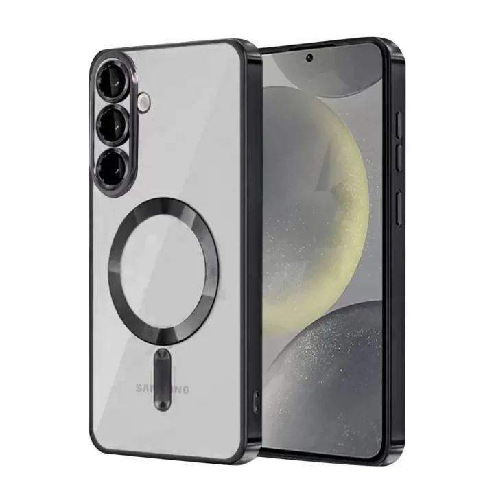 Mey İthalat®  Samsung Galaxy S25 FE Kross Magneticsafe Kapak - Siyah
