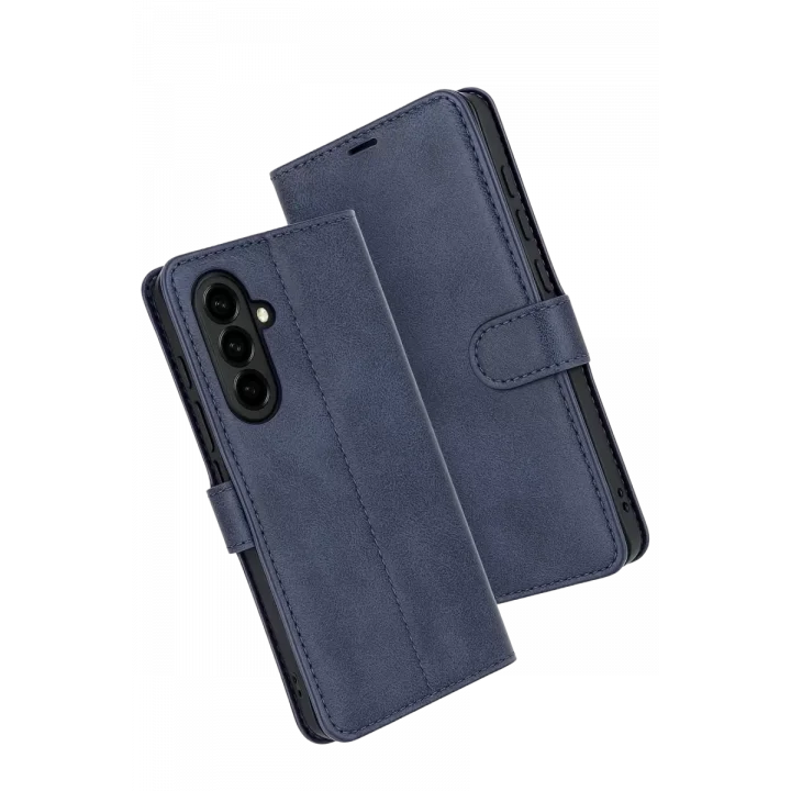 Mey İthalat®  Samsung Galaxy S25 FE Trend S Plus Kapaklı Kılıf - Lacivert
