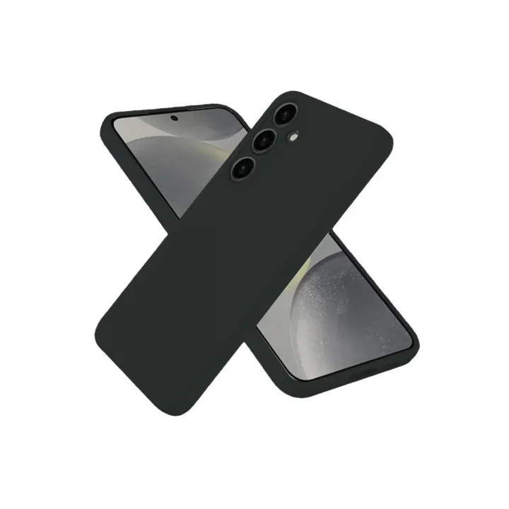 Mey İthalat®  Samsung Galaxy S25 Kılıf Nano içi Kadife Silikon - Siyah