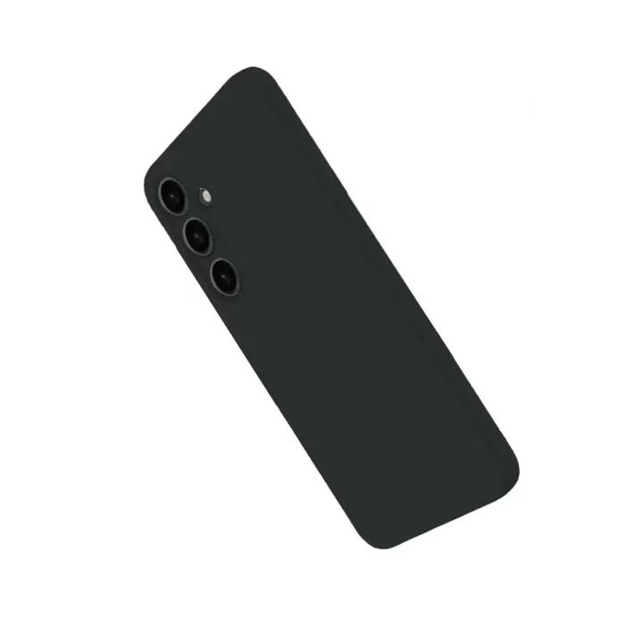 Mey İthalat®  Samsung Galaxy S25 Plus Kılıf Nano içi Kadife Silikon - Siyah