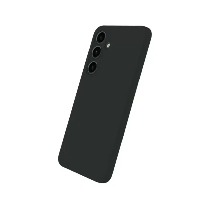 Mey İthalat®  Samsung Galaxy S25 Plus Kılıf Nano içi Kadife Silikon - Siyah
