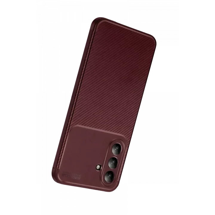 Mey İthalat®  Samsung Galaxy S26 FE Auto Focus Karbon Kapak - Bordo