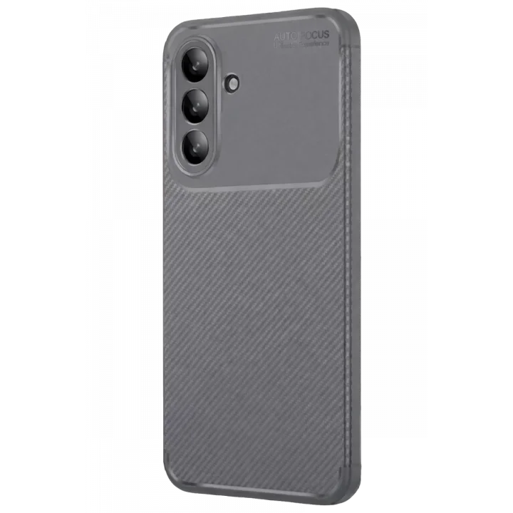 Mey İthalat®  Samsung Galaxy S26 FE Auto Focus Karbon Kapak - Gri